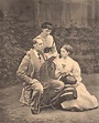 NPG D2272; Charles Dickens with his daughters, Mamie Dickens and ...