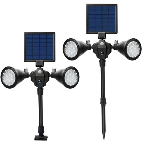 2 In 1 Solar Wall Lights In Ground Lights Outdoor Solar Spotlight