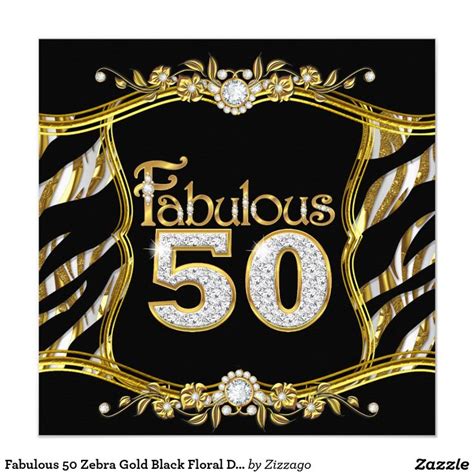 1000 Images About Fabulous 50th Birthday Party On Pinterest Black
