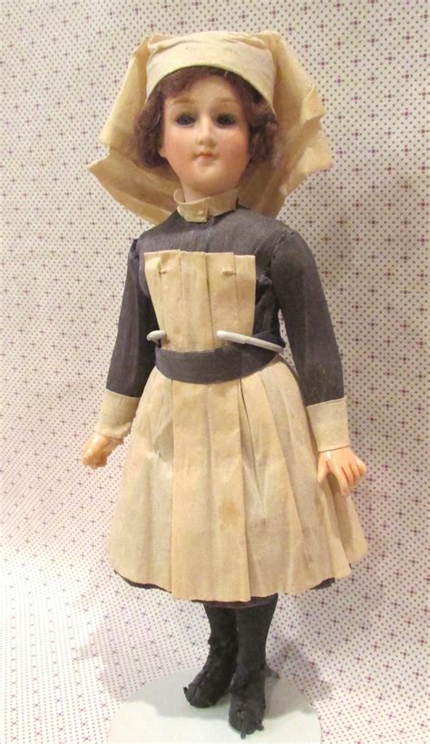 Rare Wwi Nurse Doll All Original Only 9 Tall From Aubonmarche1800 On