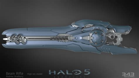 Andrew Bradbury Artstation Halo 5 Beam Rifle