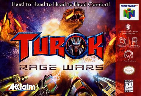 Buy The Game Turok Rage Wars For Nintendo 64 The Video Games Museum