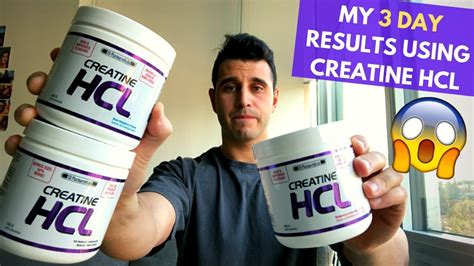 My Results With Creatine In Just 3 Days SD Pharmaceuticals