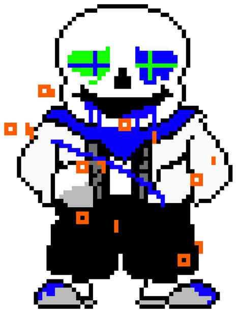 Fatal Error Sans Pixel Art Maker