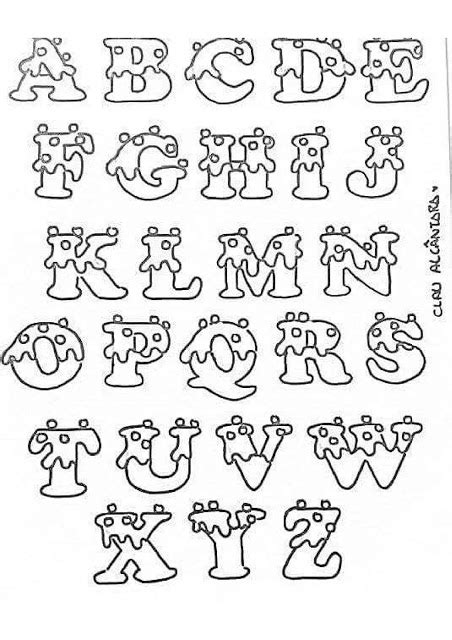 60 Moldes De Letras Do Alfabeto Para Imprimir Professora Tati Simões