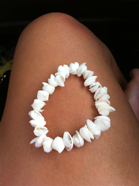 Seashell Bracelet Seashells Jewelry Beach Dyi Jewelry Seashell