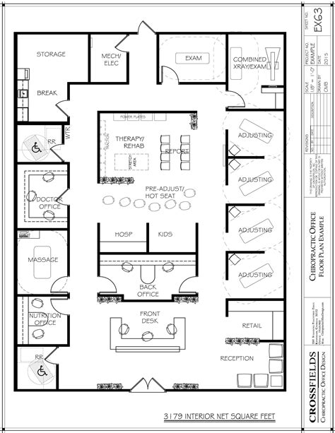 Our Top 15 Floor Plans For Chiropractic Offices Crossfields