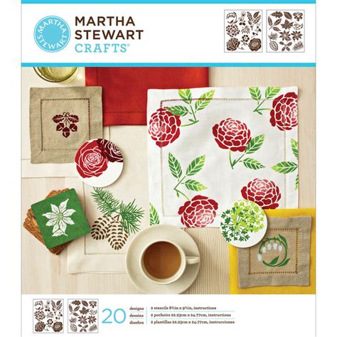 Martha Stewart Four Seasons Stencil Stencils Painting Supplies