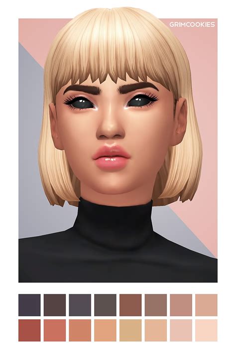 Sims 4 Custom Content Short Hair Short Hair