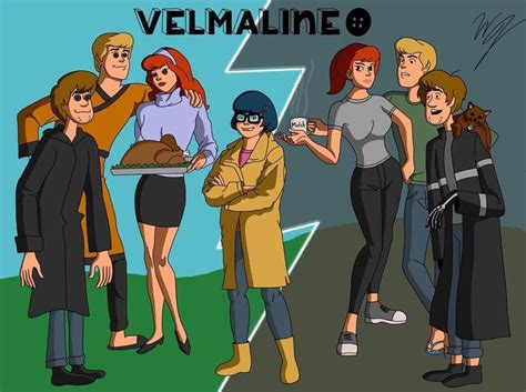 Scooby Doo On Instagram “introducing Velmaline 😵 • • Coraline Themed