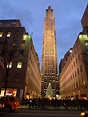 Rockefeller Center at Christmas | New york city, The new yorker, Empire ...