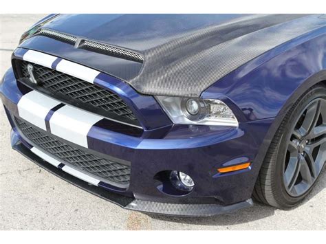2010 2014 Ford Mustang Gt500 Carbon Fiber Oem Oem Style Front Bumper