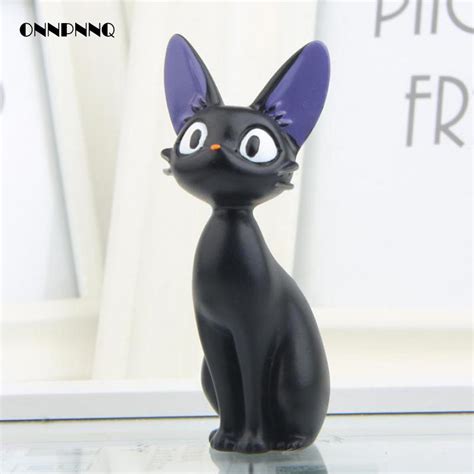 Diy Cute Cartoon Black Cats Japanese Anime Figurine Resin