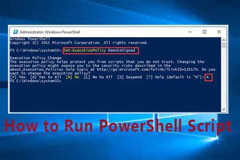 How To Run Powershell Script In Visual Studio