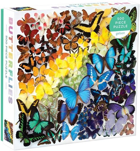 Amazonsmile Galison Rainbow Crystals Jigsaw Puzzle 500 Pieces 20 X20