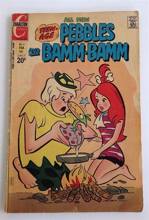 Teenage Pebbles And Bam Bam Comicbook Issue Vintage Comics The