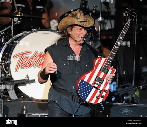Ted Nugent Performs During His Trample The Weak And Hurdle The Dead