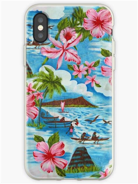 The iphone 5c comes in 5 colours, pink, green, white, blue and yellow. 'Hawaiian Scenes in Pastel Colors' iPhone 12 - Soft by ...