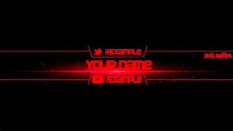 Red Youtube Banner Template Beautiful Free Yt Banner Template 1 Youtube