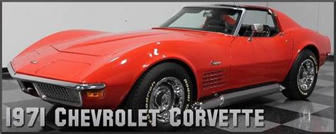 71 Chevrolet Corvette Original Color Paint