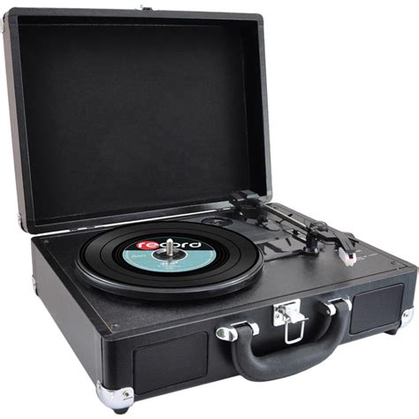 Pyle Pro Pvttbt6bk Portable Turntable With Bluetooth Pvttbt6bk