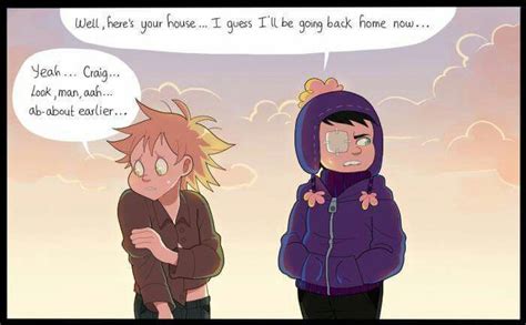 Creek Craig X Tweek Comics First Kiss Pt South Park Funny Tweek South Park South Park