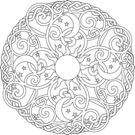 Super coloring collection for adults. Star Mandala Coloring Pages at GetColorings.com | Free ...