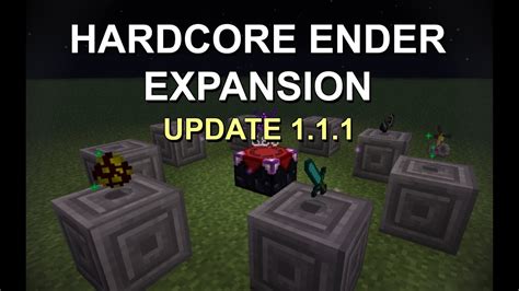 Minecraft Hardcore Ender Expansion Release 111 Youtube