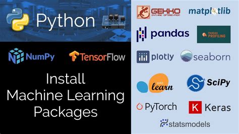 Install Python Packages For Machine Learning Youtube