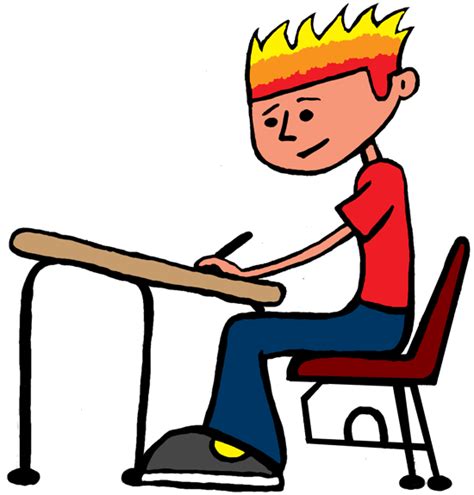 Student Working With Teacher Clipart Duty