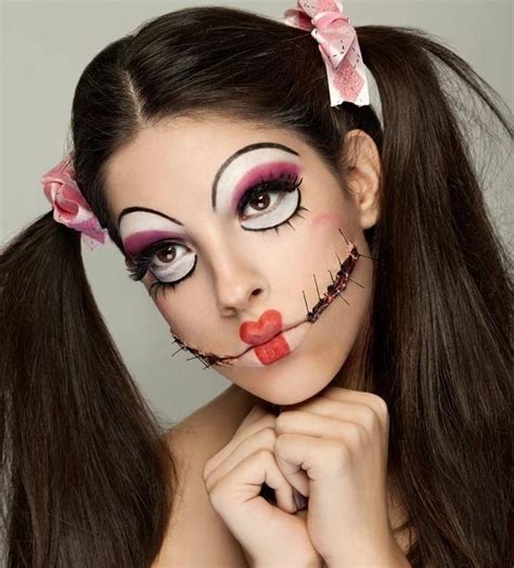 Imgur The Most Awesome Images On The Internet Doll Makeup Halloween