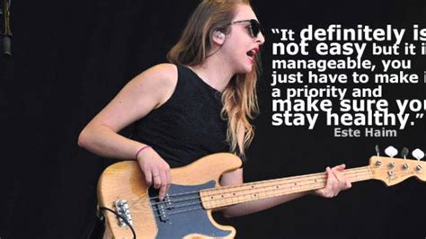 Este Haim Talks About Controlling Her Diabetes To Bbc Radio 1 Youtube