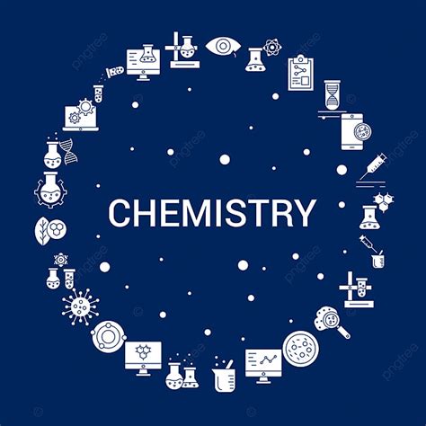 Chemistry Vector Png Images Creative Chemistry Icon Background