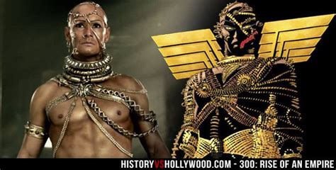 Rodrigo Santoro As Xerxes Left In 300 Rise Of An Empire And Frank