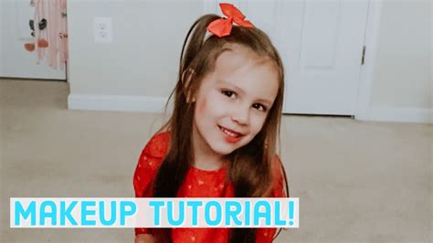 Makeup Tutorial Using Only Kids Makeup Youtube