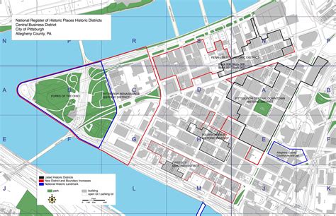 Detailed Map Of Pittsburgh Area