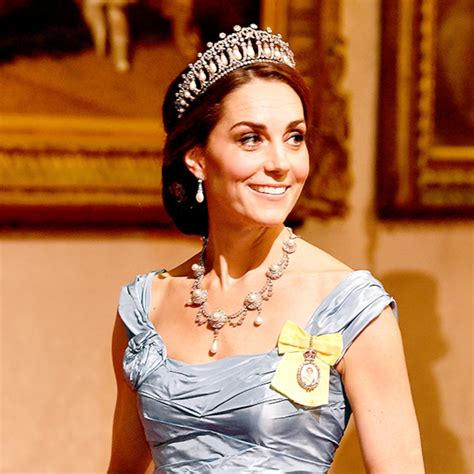 Kate Middleton Wears Princess Dianas Tiara To State Dinner E Online