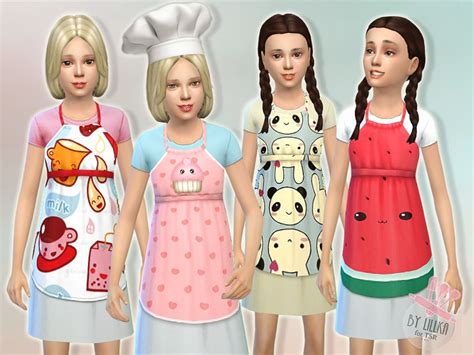 Lillkas Baking Time Roupas Sims The Sims 4 Roupas Sims