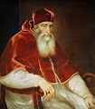 "Portrait of Pope Paul III" Titian - Artwork on USEUM