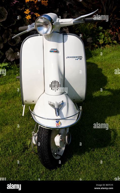 Vintage 1960s Lambretta Stock Photo Alamy