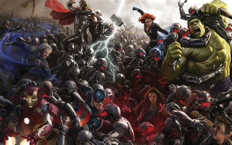 The Avengers Age Of Ultron I Concept Art Poster Uniti Insieme A