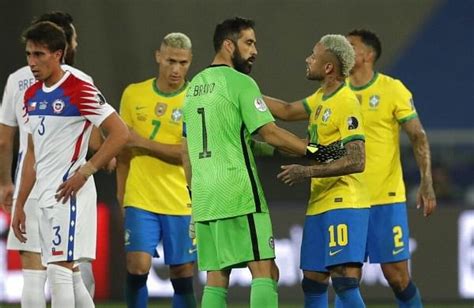 Brazil Beats Chile At Copa America Despite Gabriel Jesus Second Half Red Card The New Indian