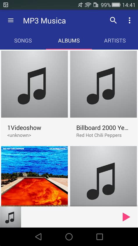 Una vez hemos descargado la música, la app nos permite crear listas de reproducción, para poder escuchar música en cualquier lugar sin necesidad de ¿podemos descargar música gratis en mp3? Descargar Descargar-Musica+Gratis-MP3 1.0 Android - Gratis