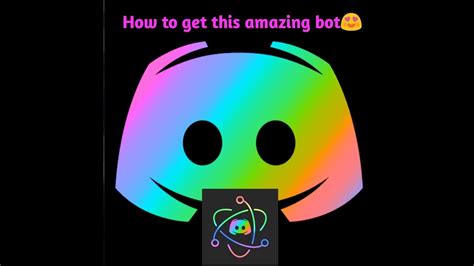 How To Get This Amazing Rainbow Bot In Discord At Free😍 Youtube