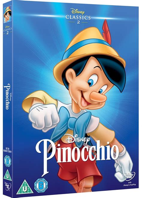 Pinocchio Disney Dvd Free Shipping Over £20 Hmv Store