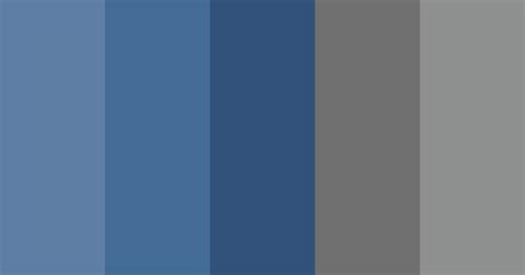 Faded Blue And Grey Color Scheme Blue