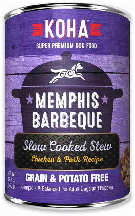Treats Unleashed Koha Koha Memphis Barbeque Slow Cooked Stew Chicken