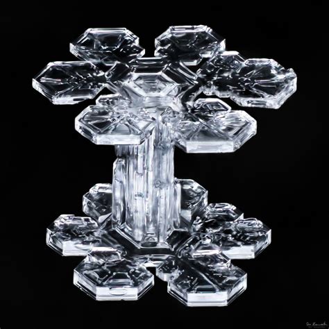 I Love Coming Across Crystals Like This A Column Type Snowflake That