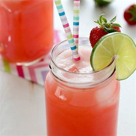 Strawberry Agua Fresca Recipe Yummy Healthy Easy