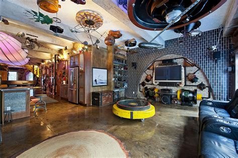 It's as if someone, whom i've never met. Retro-Futuristic Steampunk Loft Apartment In New York ...